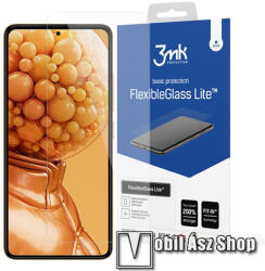 3mk Protection FLEXIBLE GLASS LITE előlap védő rugalmas edzett üveg - 1db, ultravékony, 0.16mm, 6H, 2.5D, A kijelző sík részét védi - HMD Pulse / Pulse Plus / Pulse Pro