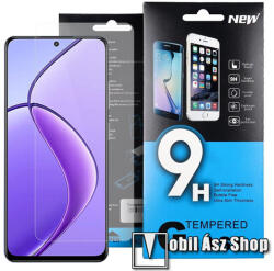 Előlap védő karcálló edzett üveg - 0, 3 mm vékony, 9H, Arc Edge, A képernyő sík részét védi - Realme 12 5G / 12x