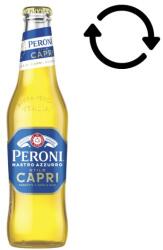 Peroni Nastro Azzurro Stile Capri ízesített világos sör keveréke 4, 2% 0, 33 l