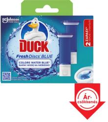 DUCK Fresh Discs Blue 2 darabos WC-öblítő korong utántöltő színező hatással 2 x 36 ml (72 ml) - bevasarlas