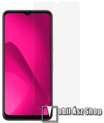 Előlap védő karcálló edzett üveg - 0, 3 mm vékony, 9H, Arc Edge, A képernyő sík részét védi - Telekom T Phone 2 5G (REVVL 7)