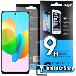 Előlap védő karcálló edzett üveg - 0, 3 mm vékony, 9H, Arc Edge, A képernyő sík részét védi - Tecno Spark 20C (BG7n/BG7)