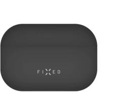FIXED Silky Védőtok, Apple AirPods Pro 2 készülékhez, fekete FIXSIL-999-BK (FIXSIL-999-BK)