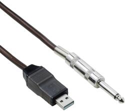 Bespeco BMUSB300 USB gitárkábel USB-Jack