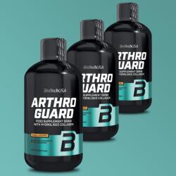 BioTechUSA - ARTHRO FORTE LIQUID FOLYÉKONY ÍZÜLETVÉDŐ KOMPLEX + KOLLAGÉN - 3 x 0, 5 L