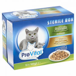 PreVital 12x100g Steril Alutasak (baromfi, máj) - krizsopet