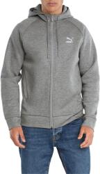 PUMA Classics Tech FZ Hoodie DK Medium Gray H Kapucnis melegítő felsők 53150603 Méret S - top4sport