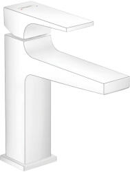 Hansgrohe Metropol, mosdócsaptelep 110 Push-Open kifolyóval, fehér matt, 32507700 (HAN-32507700)