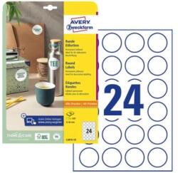 Avery-Zweckform Etichete rotunde universale Avery A4 40 mm, 10 coli