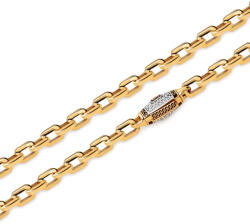 Heratis Forever Monaco Chain Lánc Cavo Plain Pavé lock 5 mm IZ30803