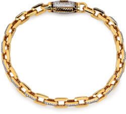 Heratis Forever Monaco Chain karkötő Cavo Alternate Pavé lock 6 mm IZ30801N