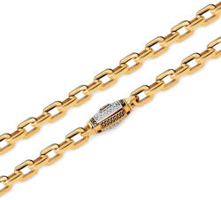 Heratis Forever Monaco Chain Lánc Cavo Plain Pavé Lock 6 mm IZ30802