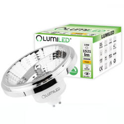 Lumileds LED izzó GU10 ES111 15W = 100W 1521lm 3000K 38° ezüst fényerőszabályzó LUMILED (LUMLEDR0320) - luxcenter