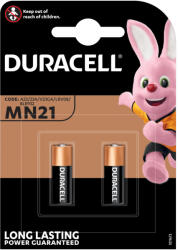 Duracell Speciális akkumulátorok DURACELL MN21 A23 V23GA 12V buborékfólia 2 db (DURBAT1306)
