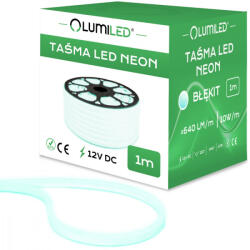 Lumileds NEON LED szalag 12V 10W 120LED Kék IP67 6x12mm 1m Lumiled (LUMTAS5145)