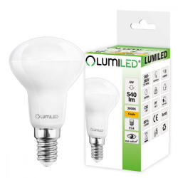 Lumileds LED izzó E14 R50 6W = 50W 540lm 3000K 120° LUMILED (LEDZARMI065)