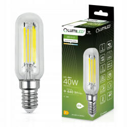 Lumileds LED HŰTŐ izzó E14 T25 4W = 40W 440lm 4000K Semleges Izzószál LUMILED (LUMLEDL0048)