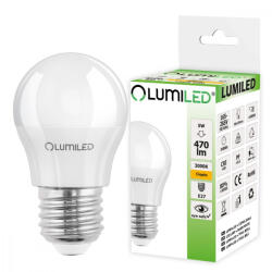 Lumileds E27 P45 LED izzó 5W = 40W 470lm 3000K 180° LUMILED (LEDZARMI044) - luxcenter
