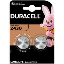 Duracell speciális akkumulátorok DL2430 CR2430 3V 2db (DURBAT1247)