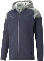 PUMA teamCUP Casuals Hooded Jkt Kapucnis melegítő felsők 657987-006 Méret S 657987-006