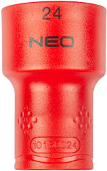 NEO TOOLS Dugókulcs 6-lapú 1/2" 24mm 1000V, szigetelt (01-192) - szerszamparadicsom