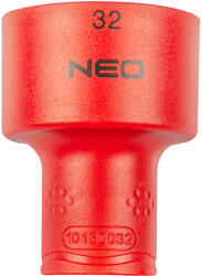 NEO TOOLS Dugókulcs 6-lapú 1/2" 32mm 1000V, szigetelt (01-195) - szerszamparadicsom