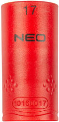NEO TOOLS Dugókulcs 6-lapú 1/2" 17mm 1000V, szigetelt (01-187) - szerszamparadicsom