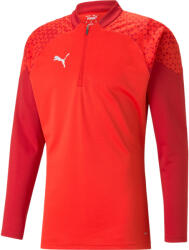 PUMA teamCUP Training 1/4 Zip Top Hosszú ujjú póló 657982-001 Méret XXL