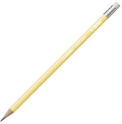 STABILO Swano Pastel HB ceruza radírral, pasztell sárga