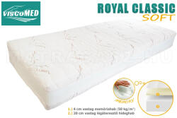 ViscoMed Royal Classic SOFT memory matrac 160x220 steppelt aloevera