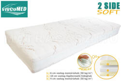 ViscoMed 2side SOFT memory matrac 80x220 steppelt aloevera - matracasz