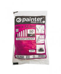 Painter Takarófólia transzparens HDPE 4X12, 5 m, 5 mikron, PAINTER (FOL0560)