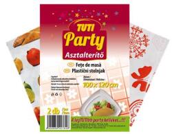 Tuti Műanyag asztalterítő 100 x 120 cm 2 db Tuti Party (KHMU278)