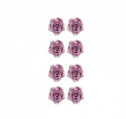 Decora Decor Zahar - Trandafiri Lila O 2 cm, 56 buc (500044)