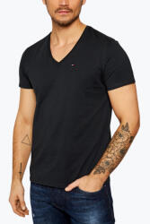 Tommy Jeans Tricou barbati Regular fit din bumbac organic cu anchior negru (FI-DM0DM04410_8895001_N3557194)