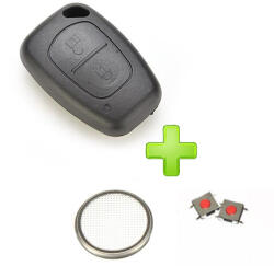  Renault kulcsház 2 gombos javító készlet (112J)