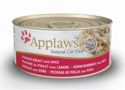 Applaws Applaws Cat Csirkemell Kacsával 6x70g