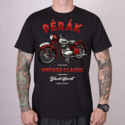 Black Heart Tricou bărbați BLACK HEART - PÉRÁK - NEGRU - 9433