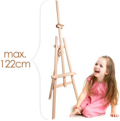  Iskolai gyerek festőállvány SZ1-MSZ1-M (festőállványok ARTMIE)