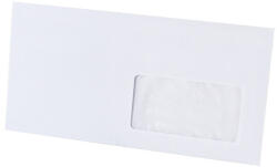 BLUERING Boríték LA4 szilikonos bélésnyomott jobb ablak 45x90mm 110×220mm J20A15 Bluering® fehér (DBORLA4SZJA4590) - bestoffice