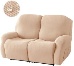 Forcheer Relax Fotel Huzat (enyhén vízlepergető, 2 üléses, bézs, rugalmas)