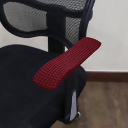 Forcheer 1 pár KÖRBEGUMIS KarfaHuzat forgószékhez (vízlepergető, bordó)