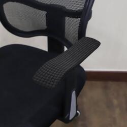 Forcheer 1 pár KÖRBEGUMIS KarfaHuzat forgószékhez (vízlepergető, fekete)