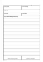 Victoria Paper Nyomtatvány, ellenőrzési napló, 25x3, A4, VICTORIA PAPER "C. 18-72", 10 tömb/csomag (C.18-72/V)