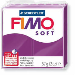 FIMO Gyurma, 57 g, égethető, FIMO "Soft", bíborlila (8010-61) - iroszer24