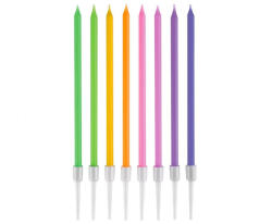 Godan Pastel Mix, Színes tortagyertya, gyertya szett 8 db-os (MLG176179)