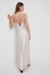Calvin Klein ruha bézs, maxi, harang alakú - bézs 38