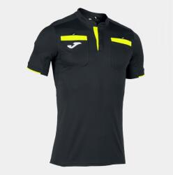 Joma REFEREE SHORT SLEEVE T-SHIRT játékvezető mez fekete 2XL