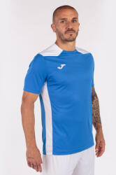 Joma T-SHIRT CHAMPIONSHIP VI SHORT SLEEVE dressz azúrkék fehér XS