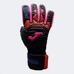 Joma BRAVE GOALKEEPER GLOVES kapuskesztyű fekete rózsaszín 9